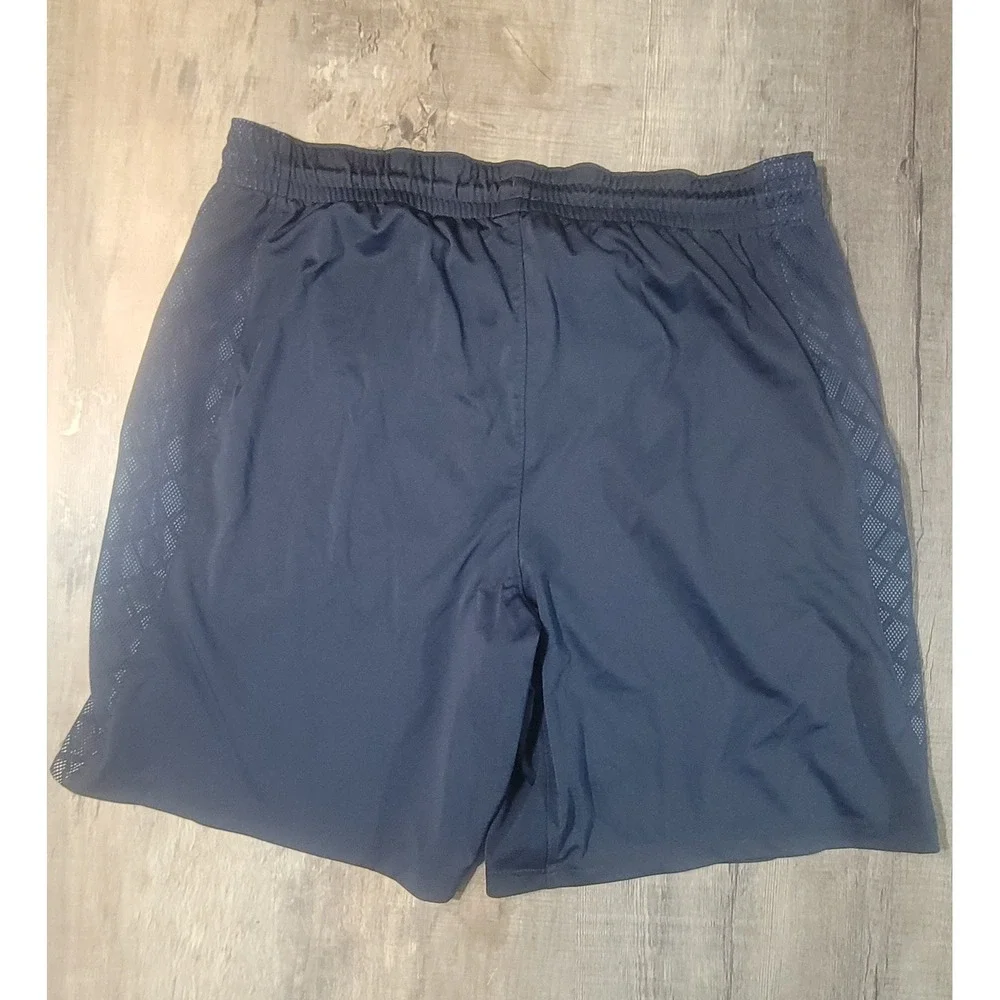 Nike Elite Basketball Shorts Mens 2XL Navy Blue Mesh Athletic Gym 776119-451